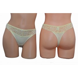 C+3 STRINGI Damskie DSE-011 ŻÓŁTE roz. L