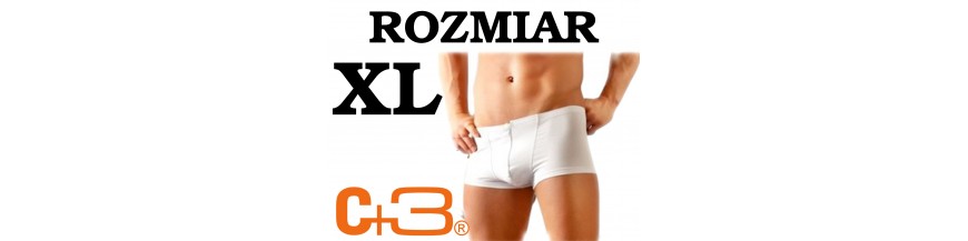 Bielizna męska Bokserki C+3 rozmiar XL